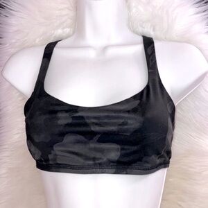 LULULEMON Camo Strappy Sports Bra Top 6